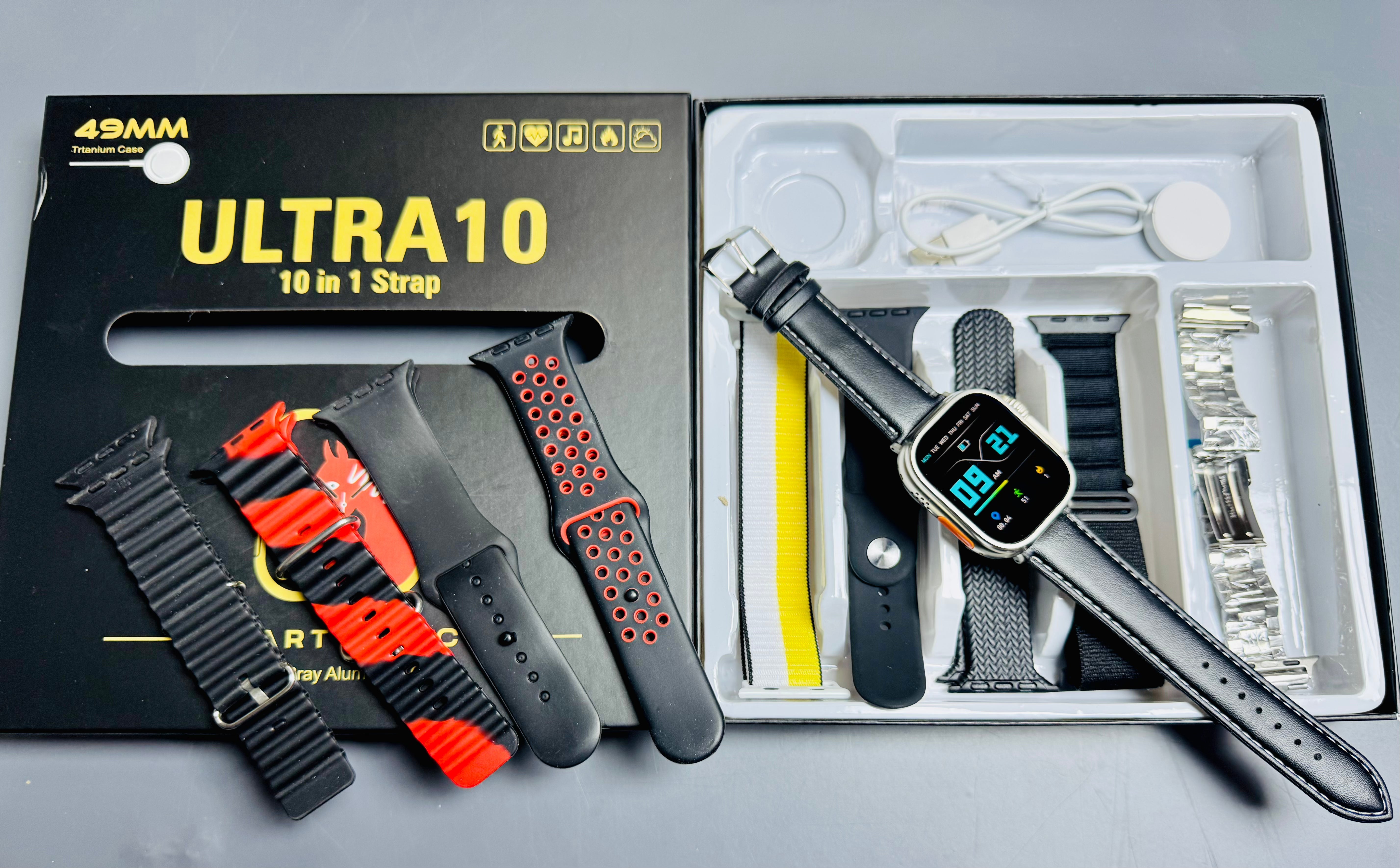 10 IN 1 STRAP ULTRA WATCH